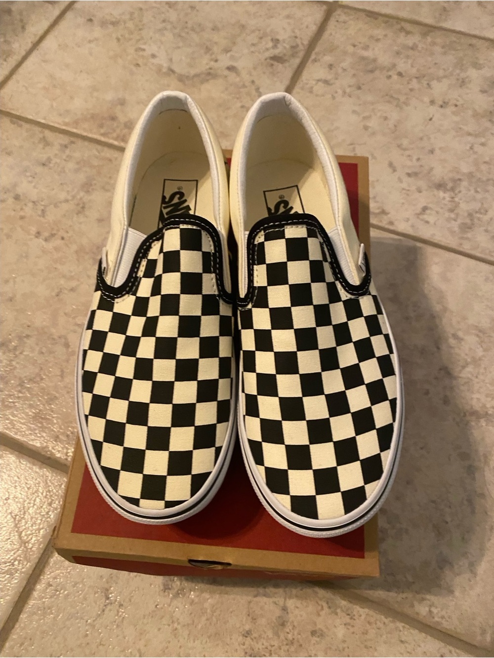 Checkerboard Vans - Picture 2 of 4
